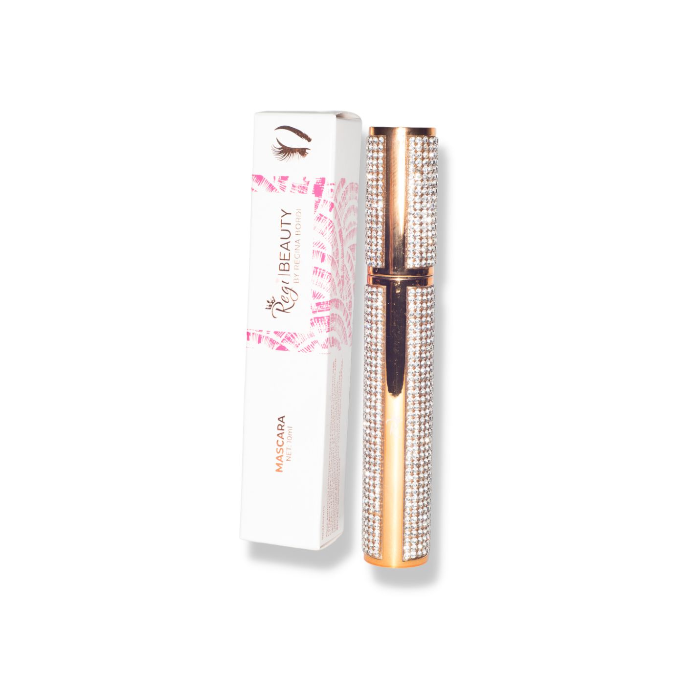 Diamond Waterproof Vegan Mascara for Long Lashes - Black